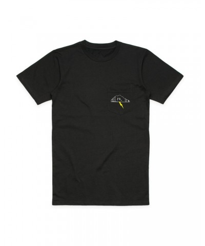 Frightened Rabbit Sing The Greys Lightning Bolt Pocket T-shirt (Black) $9.00 Shirts