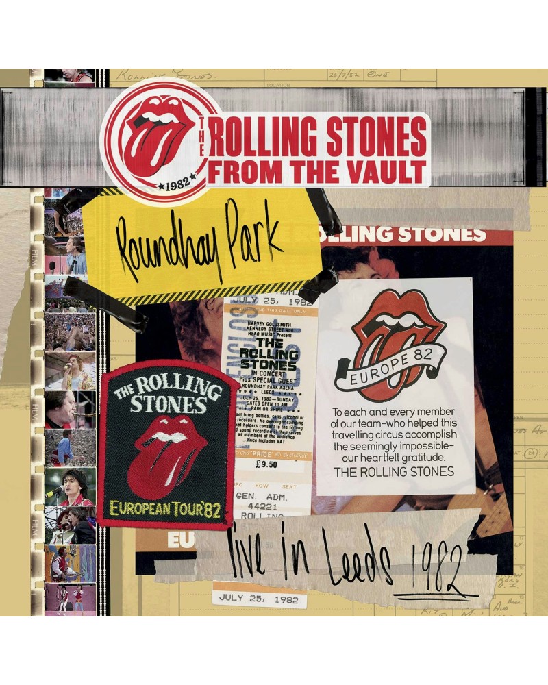 The Rolling Stones From The Vault: Live In Leeds 1982 (3 LP/DVD Combo) Vinyl Record $29.40 Vinyl