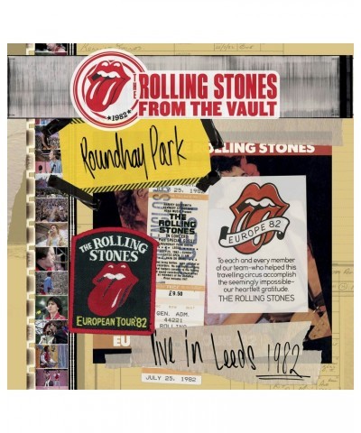 The Rolling Stones From The Vault: Live In Leeds 1982 (3 LP/DVD Combo) Vinyl Record $29.40 Vinyl