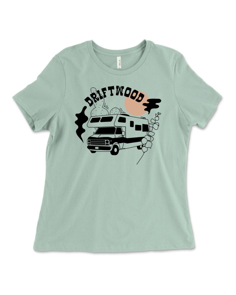 Driftwood Womens Dusty Blue RV Sun Tee $8.75 Shirts