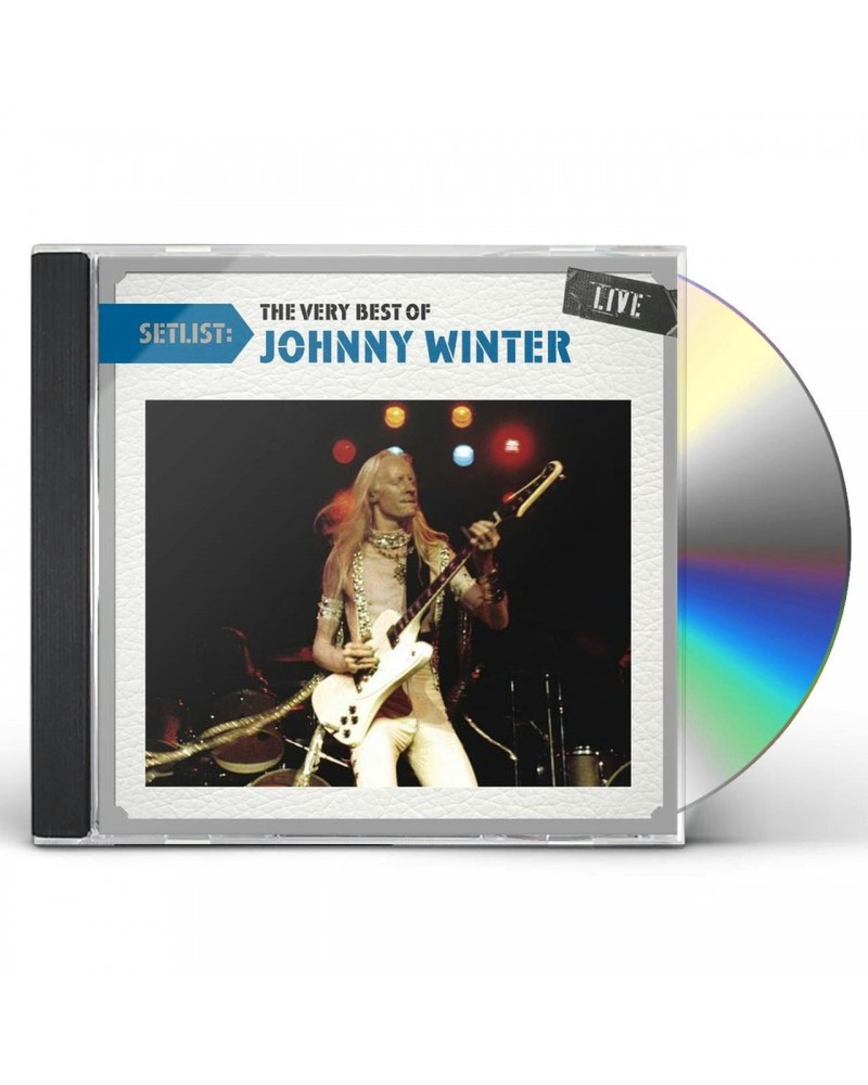 Johnny Winter SETLIST: THE VERY BEST OF JOHNNY WINTER LIVE CD $4.14 CD