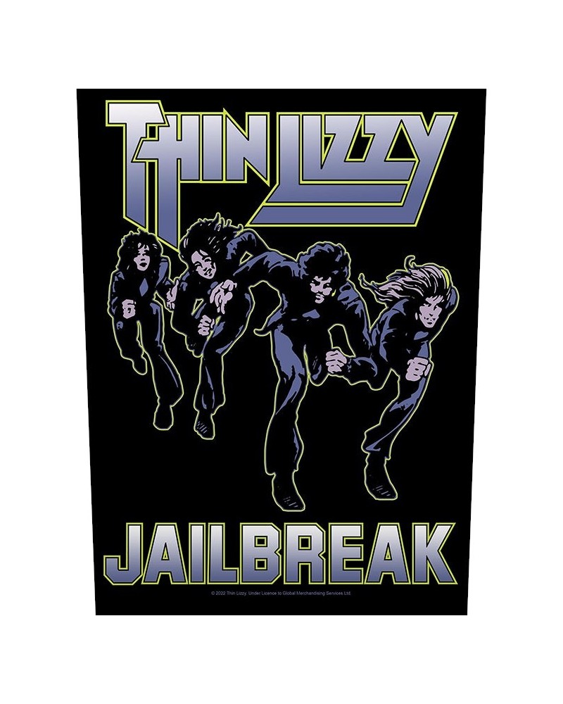 Thin Lizzy Jailbreak' Back Patch $8.38 Accessories