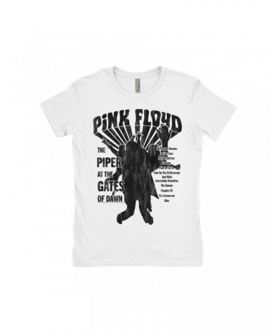 Pink Floyd Ladies' Boyfriend T-Shirt | The Piper At The Gates Of Dawn Promotion Image Shirt $8.48 Shirts