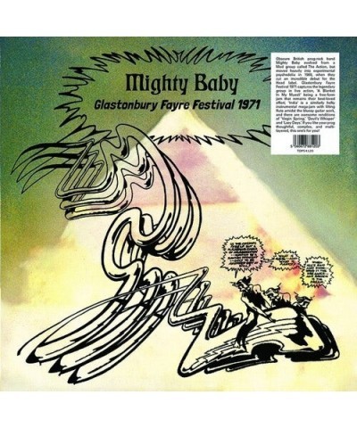 Mighty Baby LIVE AT GLASTONBURY FESTIVAL JUNE 1971 Vinyl Record $8.25 Vinyl