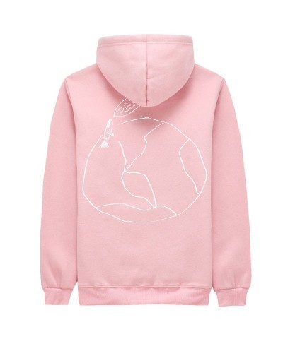 The Band CAMINO Pink Pullover Hoodie $15.30 Sweatshirts