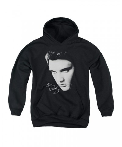 Elvis Presley Youth Hoodie | FACE Pull-Over Sweatshirt $8.70 Sweatshirts