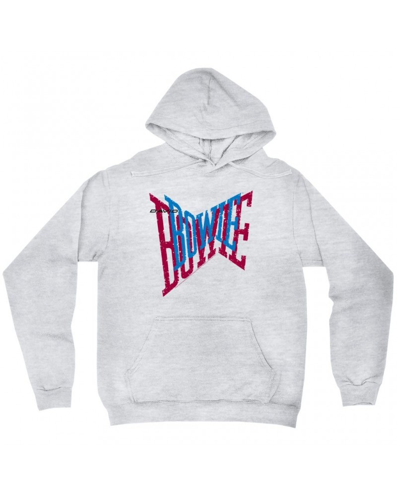 David Bowie Hoodie | Double Logo Hoodie $16.38 Sweatshirts