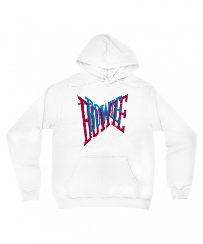 David Bowie Hoodie | Double Logo Hoodie $16.38 Sweatshirts