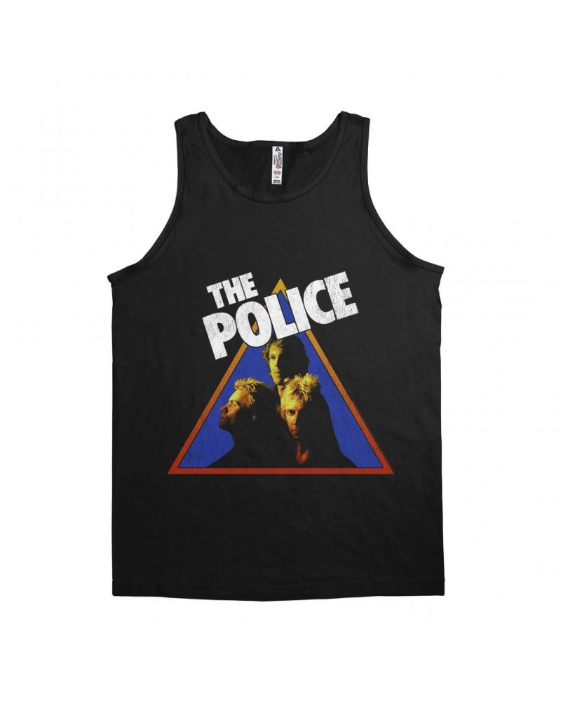 The Police Unisex Tank Top | Retro Zenyatta Mondatta Image Distressed Shirt $11.48 Shirts