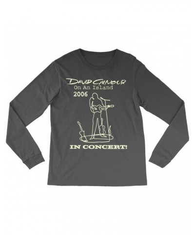 David Gilmour Long Sleeve Shirt | On An Island In Concert 2006 Shirt $12.58 Shirts