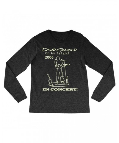 David Gilmour Long Sleeve Shirt | On An Island In Concert 2006 Shirt $12.58 Shirts