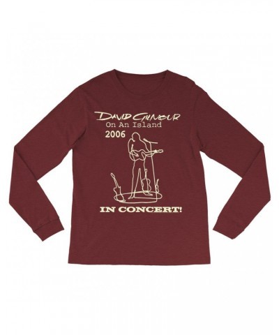 David Gilmour Long Sleeve Shirt | On An Island In Concert 2006 Shirt $12.58 Shirts