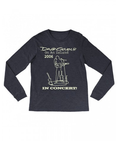 David Gilmour Long Sleeve Shirt | On An Island In Concert 2006 Shirt $12.58 Shirts