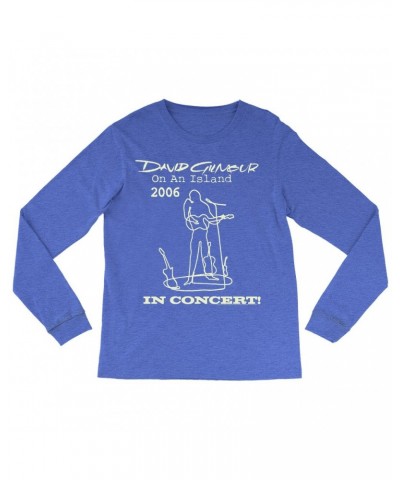 David Gilmour Long Sleeve Shirt | On An Island In Concert 2006 Shirt $12.58 Shirts