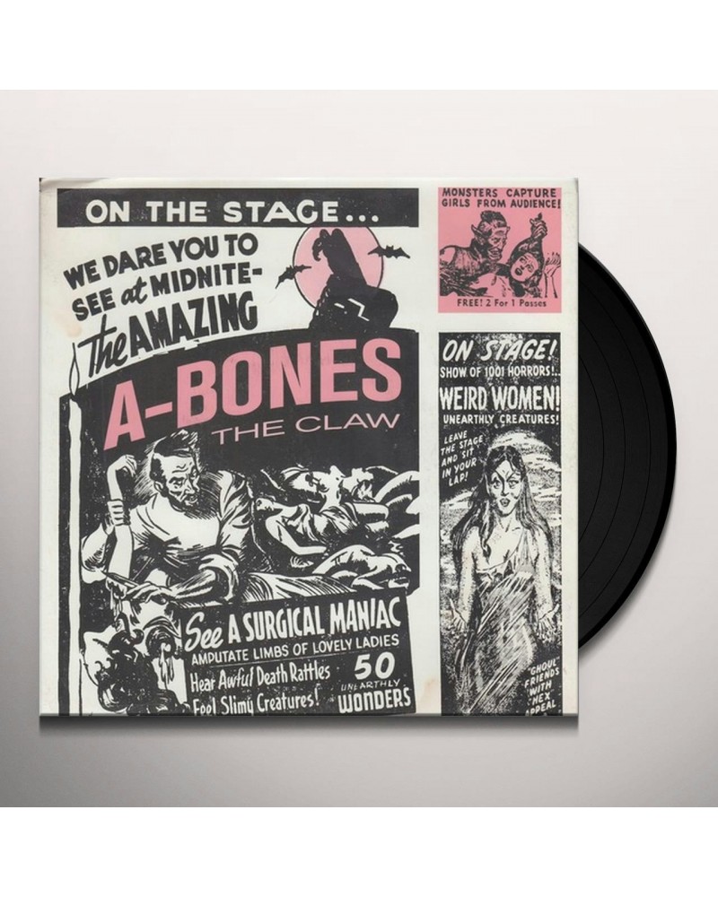 A-Bones CLAW / SPOOKS A POPPIN Vinyl Record $4.29 Vinyl