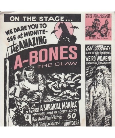 A-Bones CLAW / SPOOKS A POPPIN Vinyl Record $4.29 Vinyl