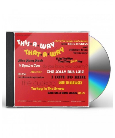 Ella Jenkins THIS A WAY THAT A WAY CD $4.95 CD