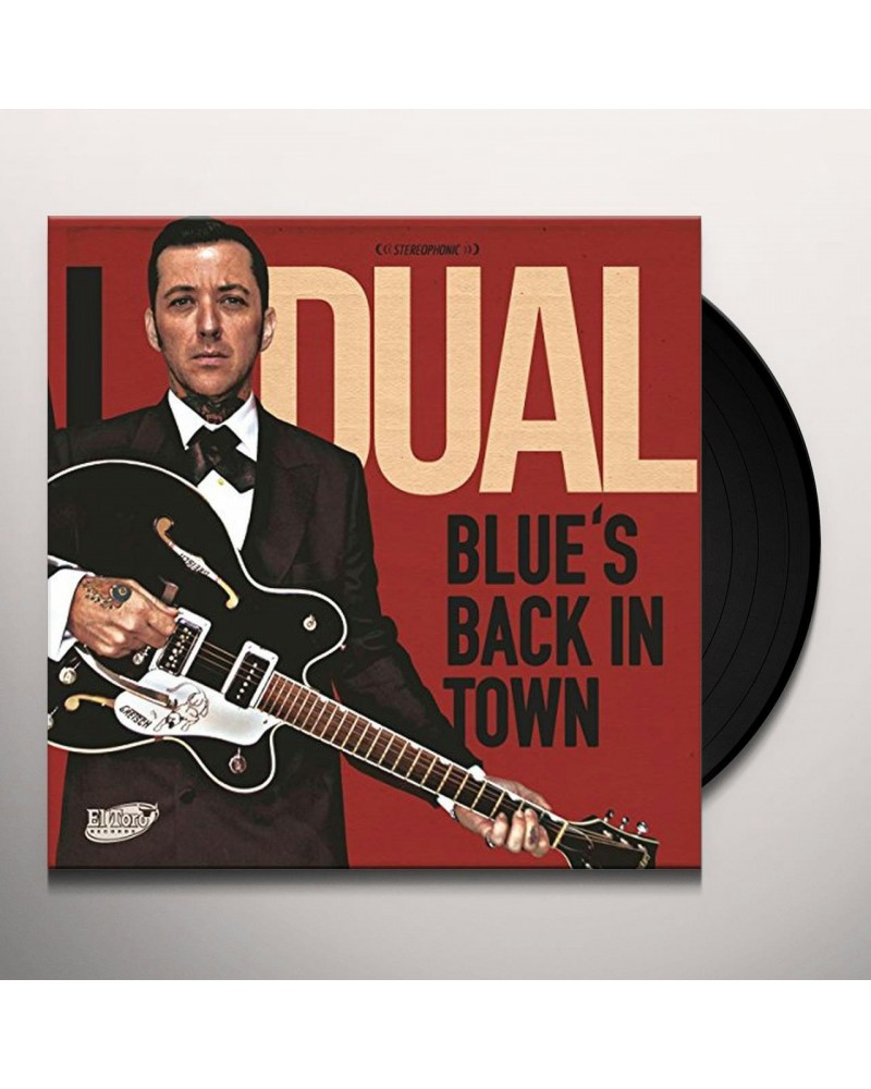 Al Dual Blue's Back in Town Vinyl Record $5.00 Vinyl