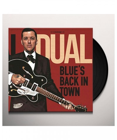 Al Dual Blue's Back in Town Vinyl Record $5.00 Vinyl