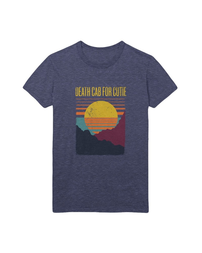 Death Cab for Cutie Sunset Heather Navy Tee $11.00 Shirts