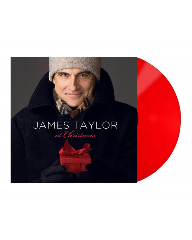 James Taylor At Christmas (Red LP) Vinyl Record $14.49 Vinyl