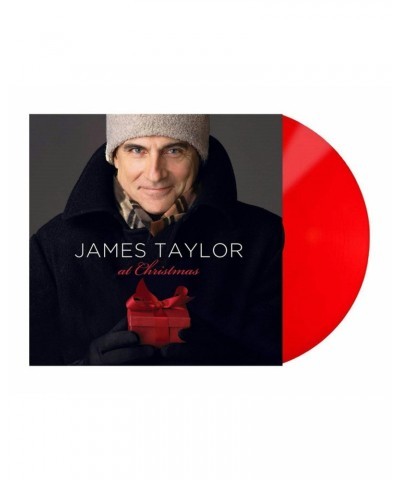 James Taylor At Christmas (Red LP) Vinyl Record $14.49 Vinyl