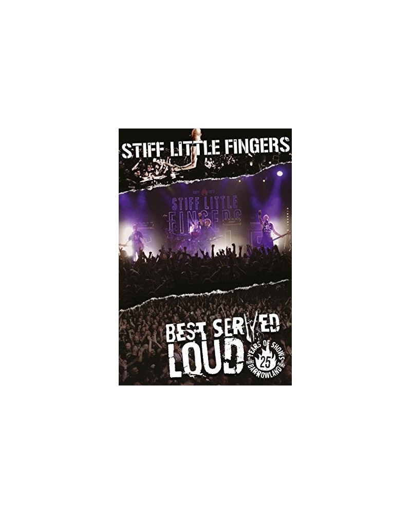 Stiff Little Fingers BEST SERVED LOUD DVD $7.22 Videos