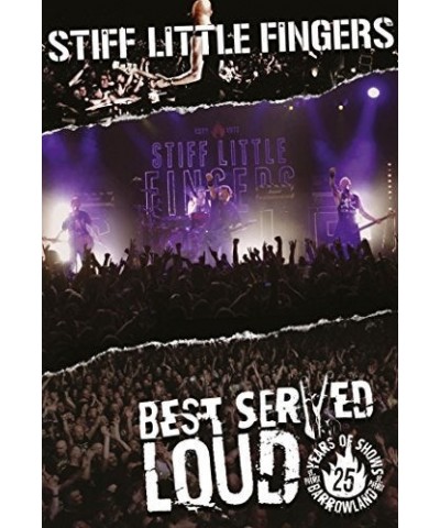 Stiff Little Fingers BEST SERVED LOUD DVD $7.22 Videos