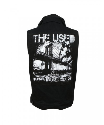 The Used Burning Bridges Denim Vest $13.95 Outerwear