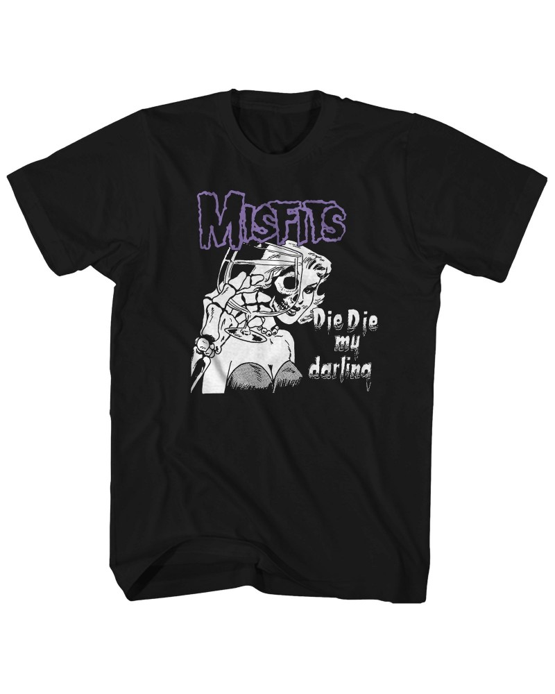 Misfits T-Shirt | Die Die My Darling Shirt $2.96 Shirts