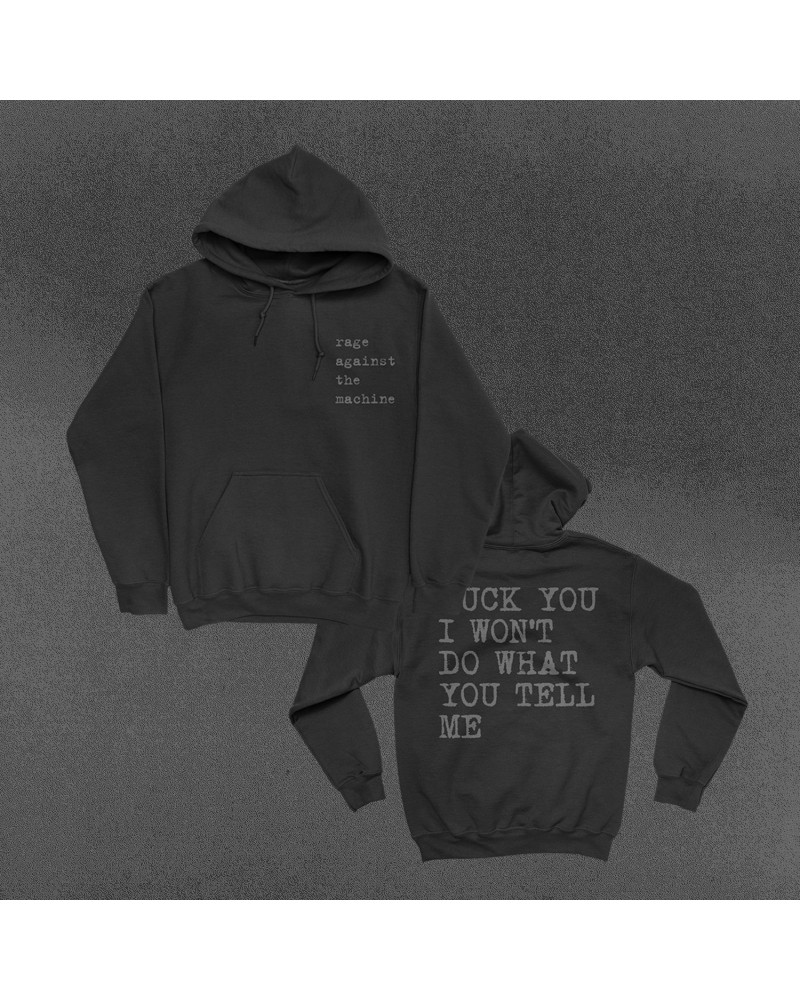 Rage Against The Machine F You Hoodie $23.40 Sweatshirts