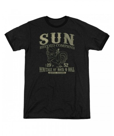 Sun Records Shirt | ROCKABILLY BIRD Premium Ringer Tee $10.12 Shirts