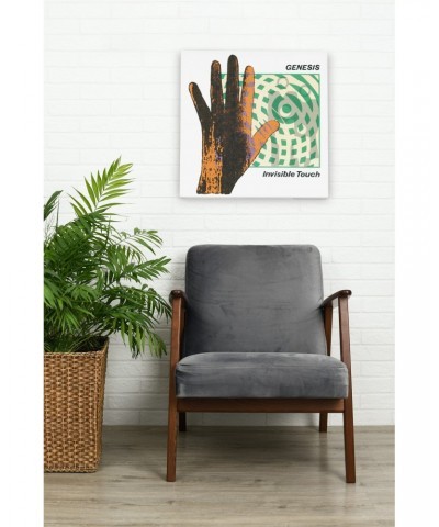 Genesis Wall Art | Invisible Touch Album Cover Canvas Wrap $21.48 Decor