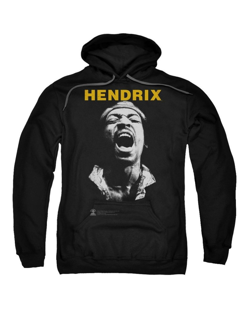 Jimi Hendrix Listen Pull-Over Hoodie $17.05 Sweatshirts