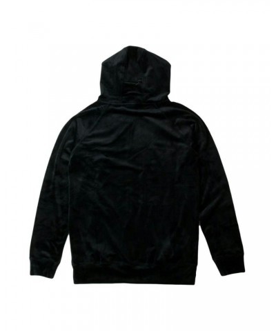 Pink Floyd Dark Side Velour Hooded Pullover Black $23.40 Sweatshirts